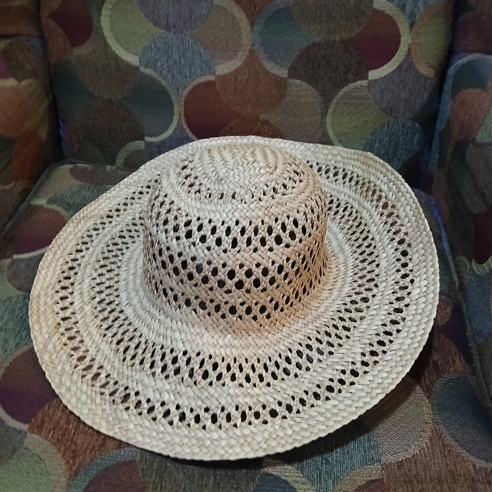 Chic Beige Woven Sun Hat